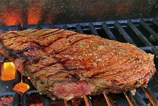 Beef Sirloin On Grill 8530