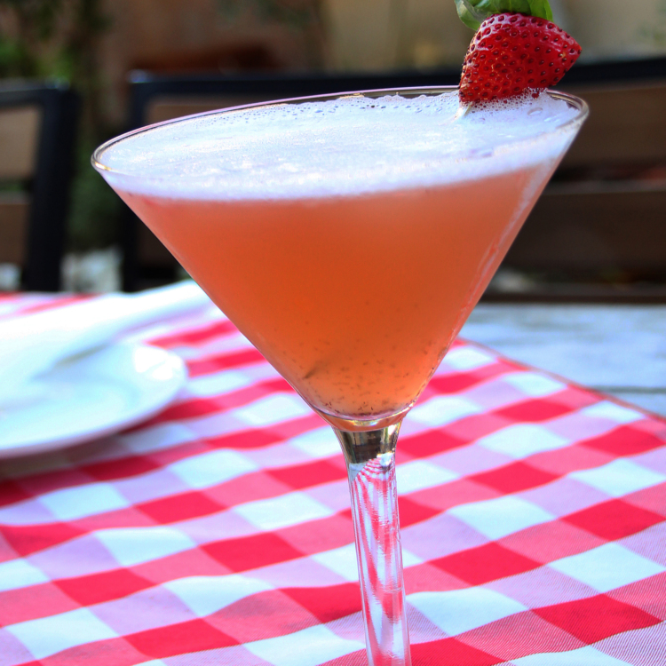 Strawberry Basil Martini 5398