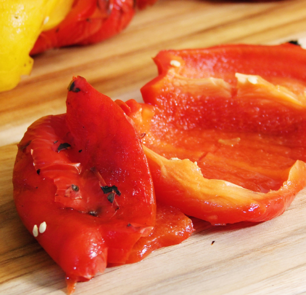 Sliced Grilled Red Peppers 5268